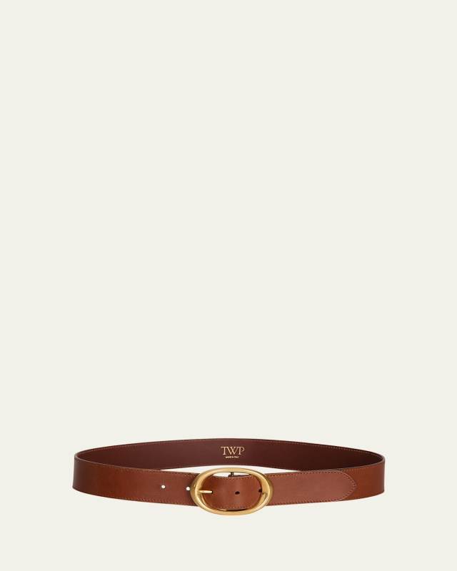 Wide Leather Belt